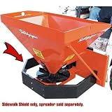 Skid-Steer Attachments: Sandpiper Skid Steer (Spreader Sidewalk Shield)