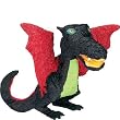 Black Dragon Shaped 22in x 10 1/2in Pinata