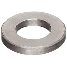 Machined Flat Washer, 18-8 Stainless Steel, Plain Finish, Round Shape, USA Made