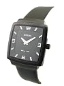 Invicta Women's Slim Collection Square Black Leather Watch #5152