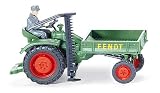 Fendt Tool Carrier With Driver And Mower 1957-1968 (Wiking 8993927)
