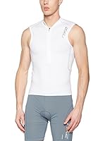 2XU Camiseta sin mangas Endurance Triathlon (Blanco)