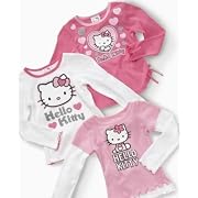Hello Kitty Little Girl Sugar Glitter Tee