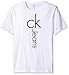 Calvin Klein Jeans Men's Ck Jeans Vertical Crew Neck T-Shirt