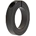 Climax Metal One-Piece Clamping Shaft Collar, Recessed Screw Head, Black Oxide Steel