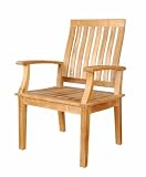 Anderson Teak CHD-709 Brianna Dining Armchair (Natural)