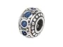 Zable(tm) Sterling Silver Crystal Birthstone September Bead / Charm