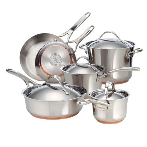 Anolon Nouvelle Copper 10-Piece Cookware Set product image