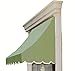 Awntech 5-Feet Nantucket Window/Entry Awning, 56-Inch Height by 48-Inch Diameter, Sage