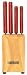 Farberware Traditions 5-Piece Knife Set, Red