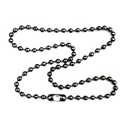 Gunmetal 4.8mm Ball Chain Necklace