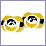 Iowa Hawkeyes Baby/Child Pacifier (2 Pack) - NCAA College Athletics