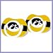 Iowa Hawkeyes Baby/Child Pacifier (2 Pack) - NCAA College Athletics