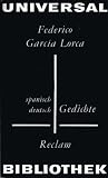 Gedichte - Spanisch und deutsch - Federico Garcia Lorca