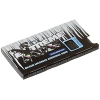 Gerrit's Extreme Ice Sugar Free Black Licorice Chewing Gum, 12-Piece Packages (Pack of 12)