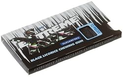 Gerrit's Extreme Ice Sugar Free Black Licorice Chewing Gum, 12-Piece Packages (Pack of 12)