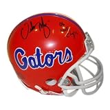 Urban Meyer Florida Gators Autographed Mini Helmet with 06 Nat Champs Inscription