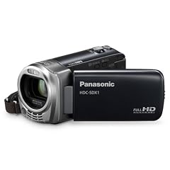 Panasonic HDC-SDX1EG9-H Full HD Camcorder (SD-Kartenslot, 16-fach opt. Zoom, 6,9 cm (2,7 Zoll) Display, Bildstabilisator) anthrazit