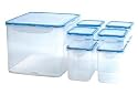 Lock & Lock Storage Rectangular 17 Piece Storage Set