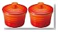 Le Creuset �����J��(S�E�t�^�t)2�� �I�����W 910026-00-09