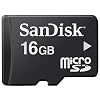 SanDisk 16 GB microSDHC Flash Memory Card SDSDQ-016G (Bulk Packaging)