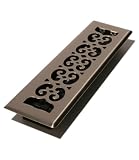 Satin Nickel 2 X 10 Decorative Register Grate