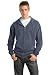 Pigment-Dyed Full Zip Hooded Sweatshirt