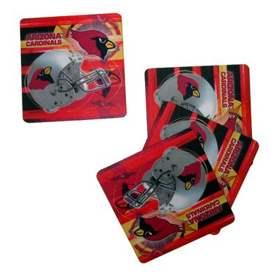 Arizona Cardinals Four Piece Team Expressions Foam Coaster Set