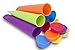 BEST Ice Popsicles Maker For Kids - Set of 6 Colorful Silicone DIY Pop Molds or Snack Containers for Children