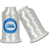 Bobbin Thread - 60wt White - By Threadart