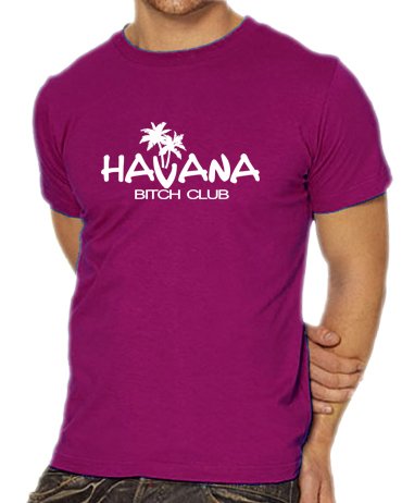 Touchlines Havana - Bitch Club T-Shirt, Gr&ouml;&szlig;e XL, burgundy