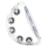 WeGlow International Multicolor Flashing Tambourine (Pack Of 3)