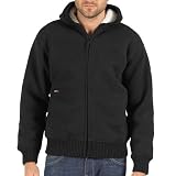 Schott Sweat à Capuche Doublure Sherpa Homme Noir