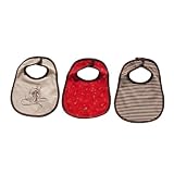 Dressed to Drool Boy 3pk Bib Set