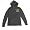 Iowa Hawkeyes Charcoal Velocity Hooded Sweatshirt