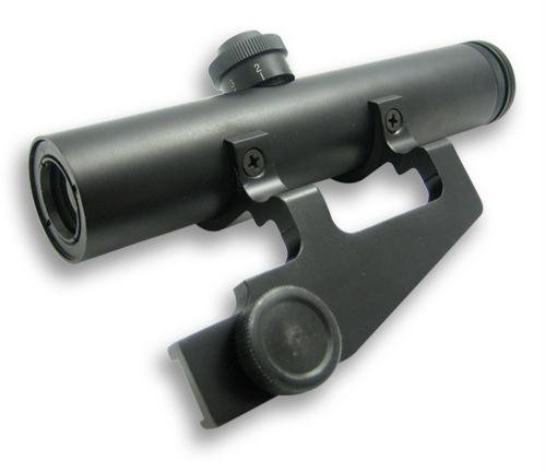 4X22 Mini 14 Black Scope/Blue Lens/Mini-14 and Mini 30 Side Mount