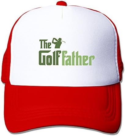 AlphaGoo The Golf Father Funny Baseball Cap Red