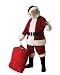 Deluxe Velvet X-Large Santa Suit Adult Christmas Xmas Holiday Outfit Mens Costume XL (Fits Sizes 50-56)