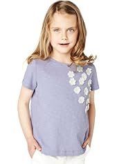 Autograph Pure Cotton Floral Appliqué T-Shirt