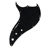 Kmise MI0224 Custom Electric Guitar Pickguard Scratch Plate for Line 6 Variax 600 Replacement, 3-Ply, Black Kmise MI0224 Custom Electric Guitar Pickguard Scratch Plate for Line 6 Variax 600 Replacement, 3-Ply, Black