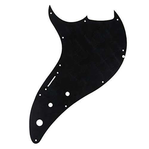 Kmise MI0224 Custom Electric Guitar Pickguard Scratch Plate for Line 6 Variax 600 Replacement, 3-Ply, Black Kmise MI0224 Custom Electric Guitar Pickguard Scratch Plate for Line 6 Variax 600 Replacement, 3-Ply, Black