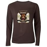 Diesel Pit Bull Stout Women's Long Sleeve Dark T-S Apbt Women's Long Sleeve Dark T-Shirt by CafePress