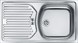 EDELSTAHL-EINBAUSP�LE EUROSTAR ETN 614 78,0 x 43,5 cm