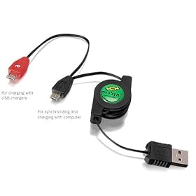 Amazon Kindle miniSync Retractable Cable