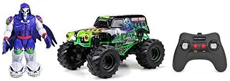 1:10 Scale R/C F/F Monster Jam Truck with Grave Digger Action Figure by New Bright Industries