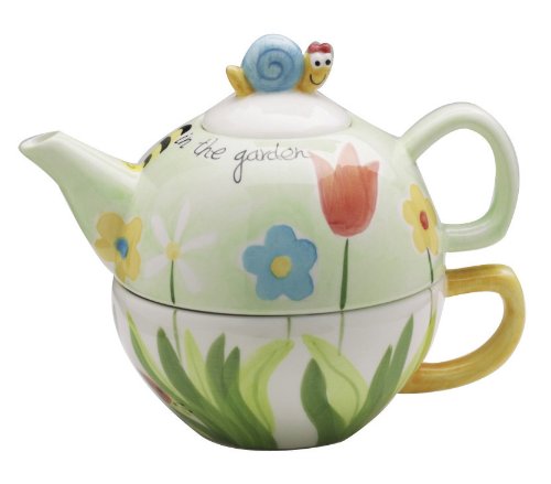 "Price & Kensington Tea-For-One, Flowers in the Garden Design" "Price & Kensington Tea-For-One, Flowers in the Garden Design"