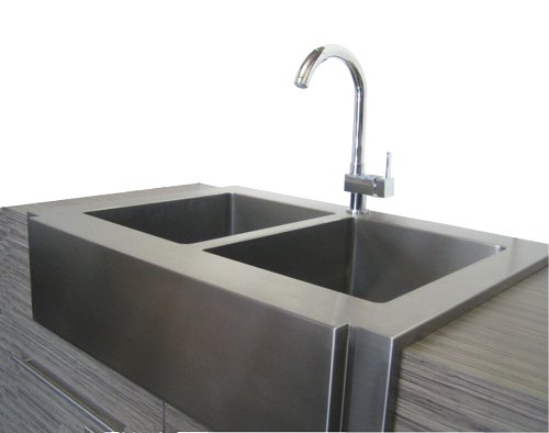 12D002-2 Front Apron Farm Kitchen Sink