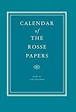 Calendar of the Rosse papers