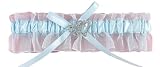 Hortense B. Hewitt Wedding Accessories, Brides Garter, With All My Heart, Blue