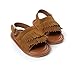 Kuner Unisex Baby Tassel Rubber Sole Non-slip Summer Prewalker Sandals First Walkers